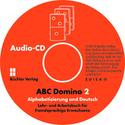 ABC Domino 2 <br>  Alphabetisierung und Deutsch <br> Audio-CD zum Lehr- und Arbeitsbuch