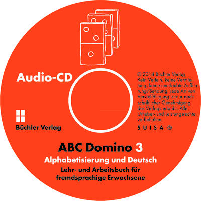 ABC Domino 3 <br> Alphabetisierung und Deutsch <br> Audio-CD zum Lehr- und Arbeitsbuch