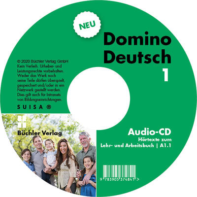 Domino Deutsch 1 NEU | Audio-CD zum Lehr- und Arbeitsbuch A1.1
